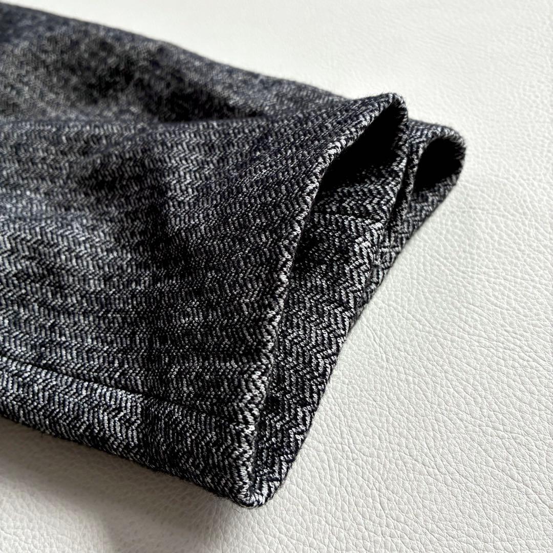 ◆未使用級◆セオリー◆メンズ◆ロングステンカラーウールコート◆ヘリンボーン◆XS