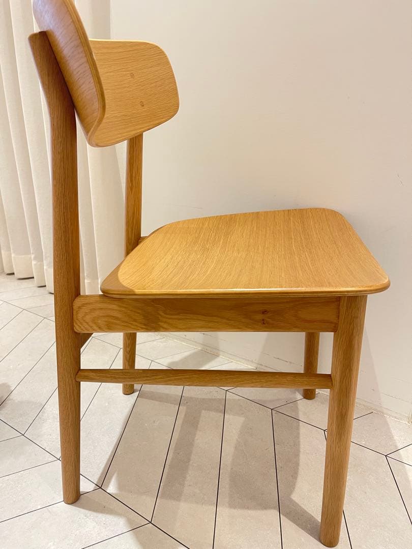 無印良品 MUJI ラウンドチェア・オーク材 椅子　イス　ダイニング