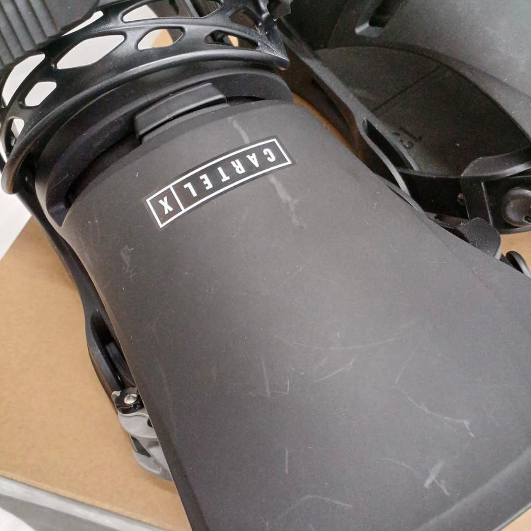 美品　Burton cartel X re:flex Mサイズ　BLACK