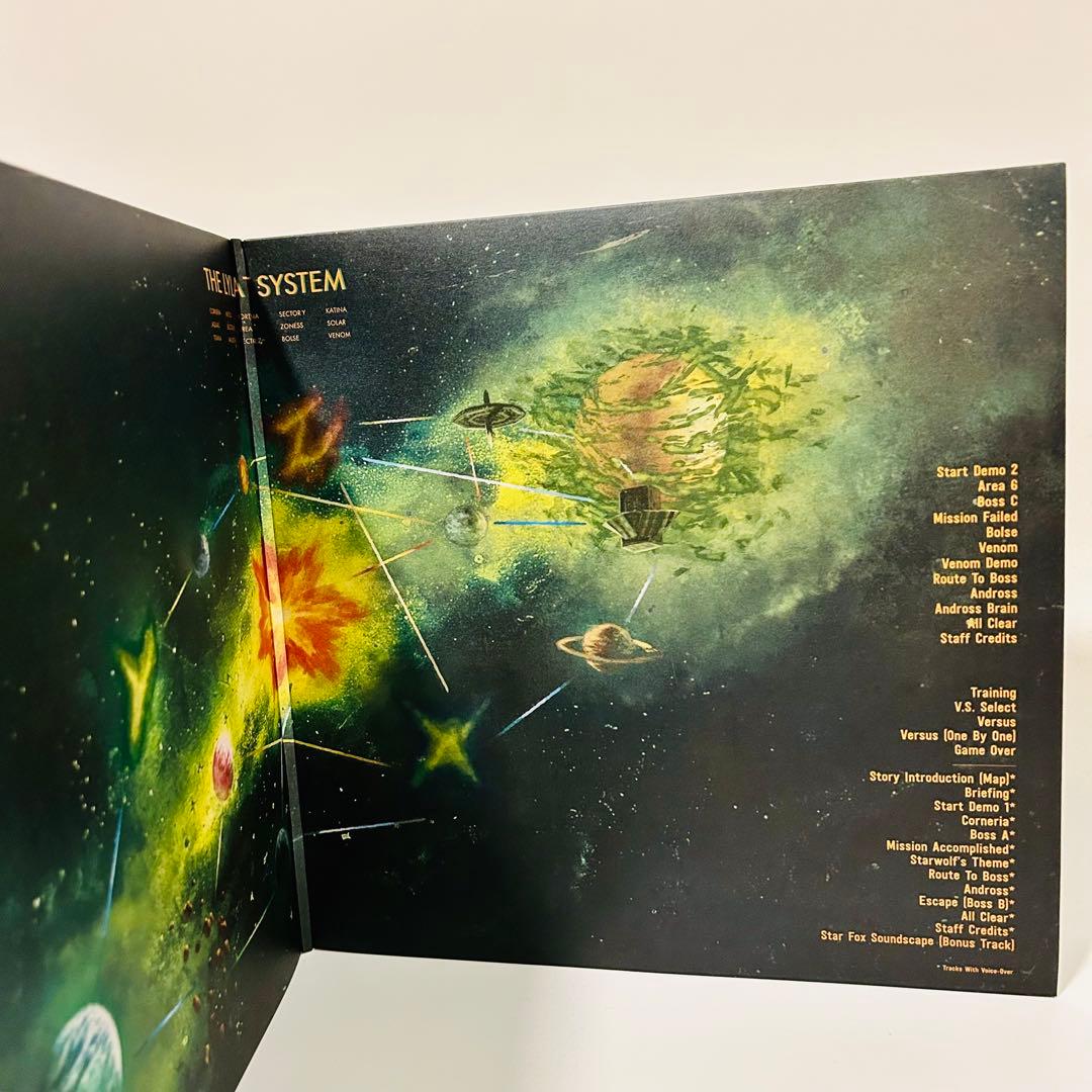 スターフォックス64 サウンドトラック LP ゲーム レコード