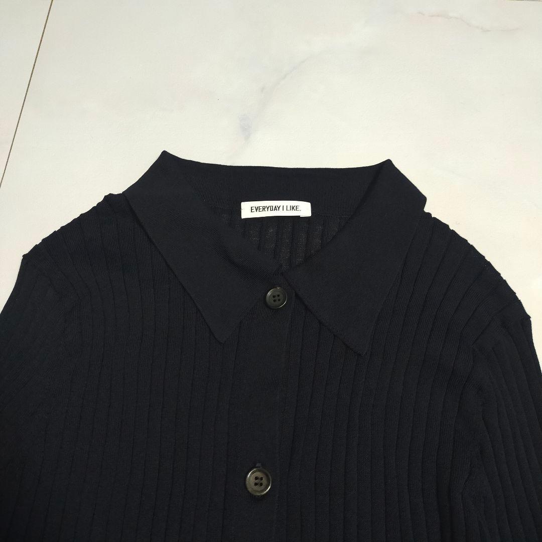 Deuxieme Classe ICE Poloshirt　ニットカーディガン