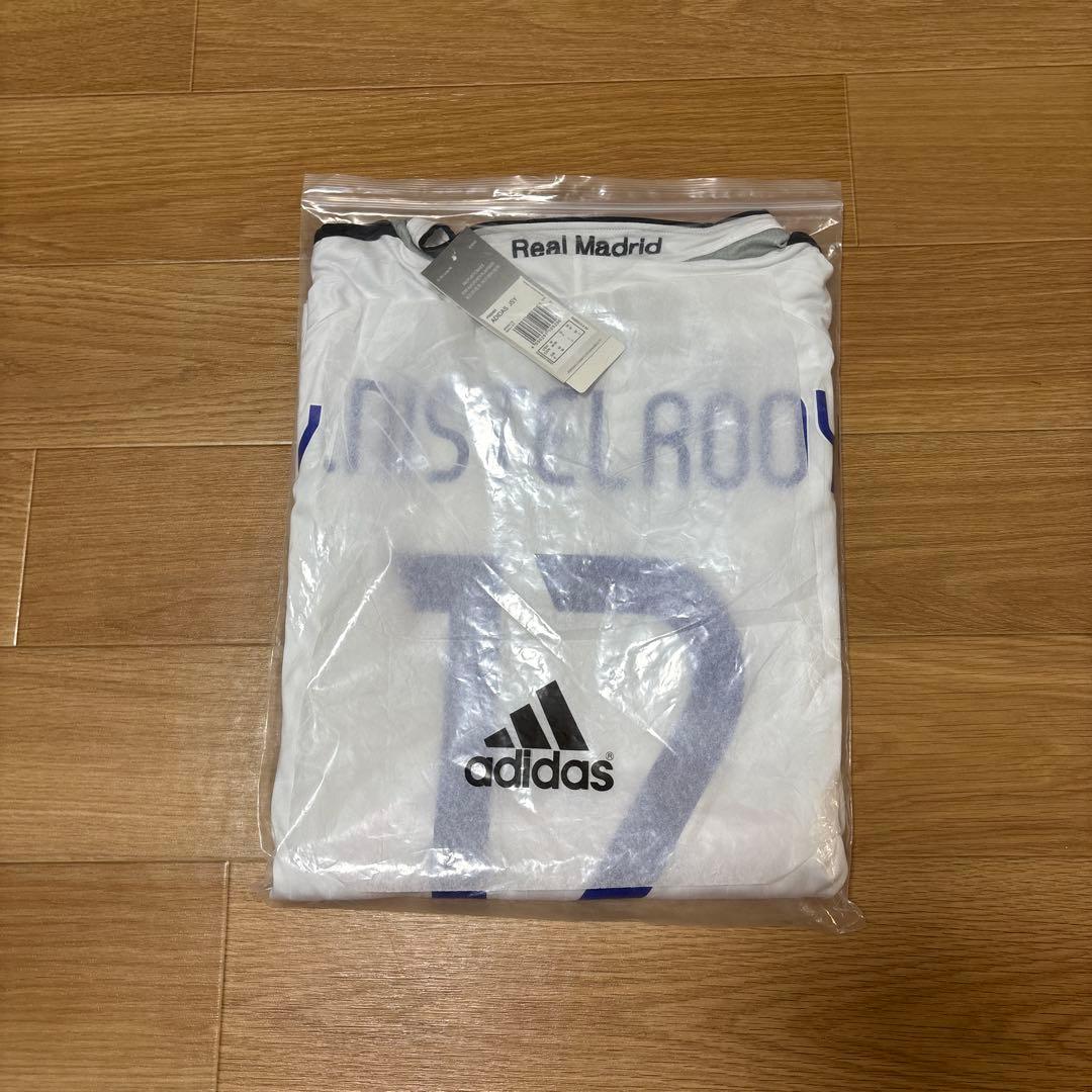 新品タグ付06/07レアル・マドリード ファンニステルローイ17インポートM