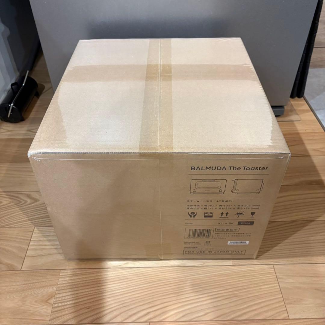 BALMUDA トースター　The Toaster K11A-BK ブラック