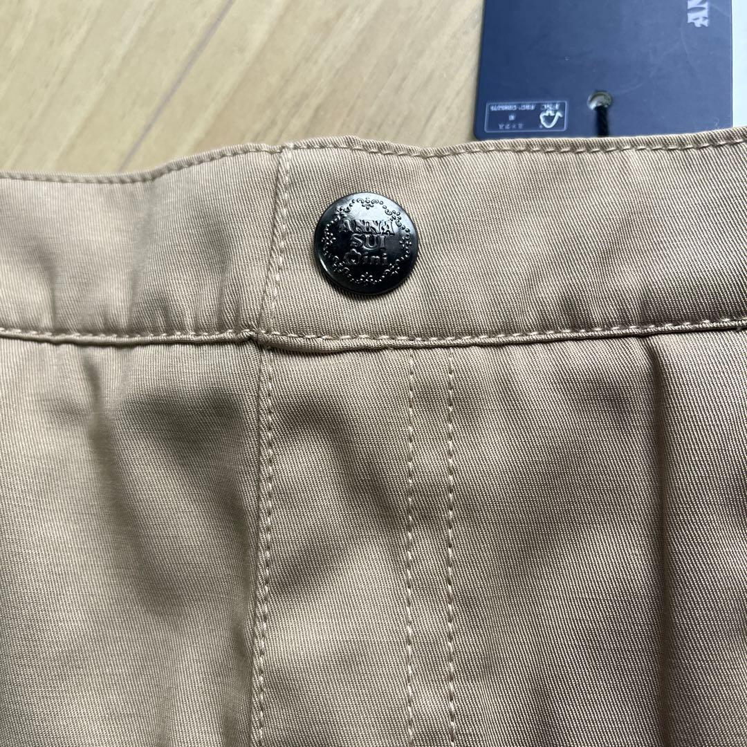 m*a様 新品　アナスイミニ 無地プリーツ スカパン　160 ベージュ