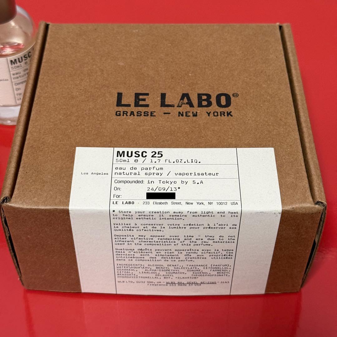 LE LABO MUSC 25 CITY EXCLUSIVE ムスク 25