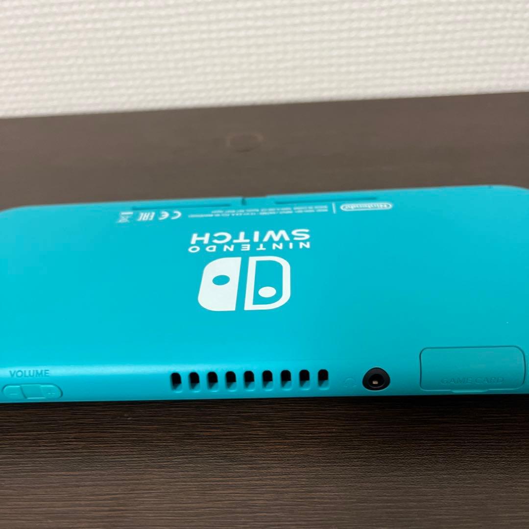 Nintendo Switch Lite ターコイズ　箱あり　充電器なし