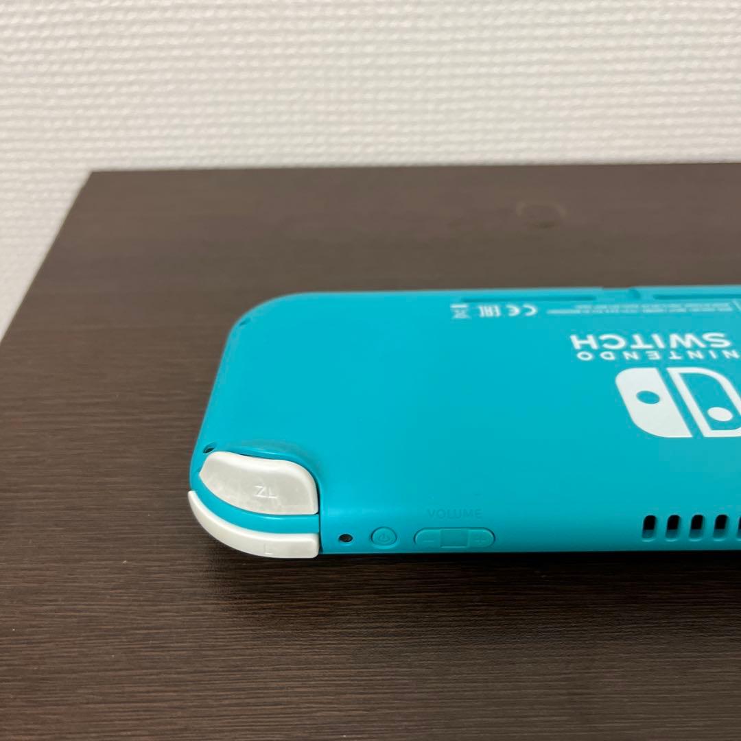 Nintendo Switch Lite ターコイズ　箱あり　充電器なし