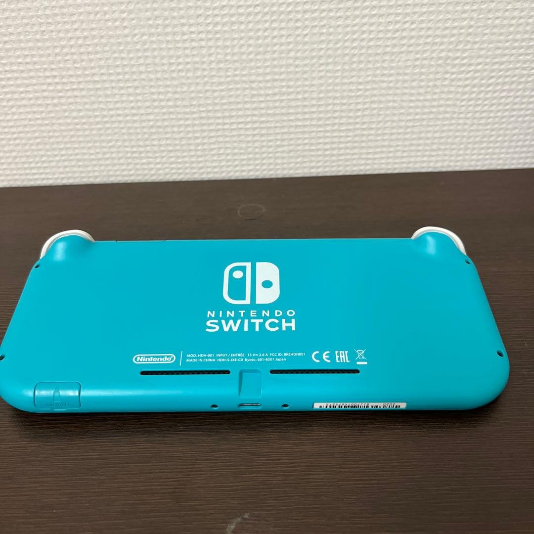 Nintendo Switch Lite ターコイズ　箱あり　充電器なし