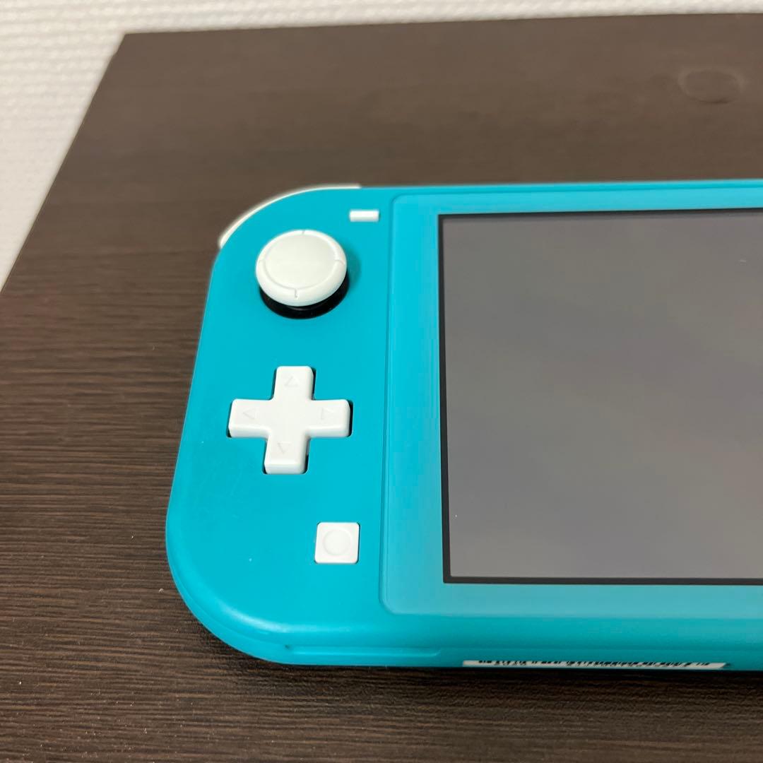 Nintendo Switch Lite ターコイズ　箱あり　充電器なし