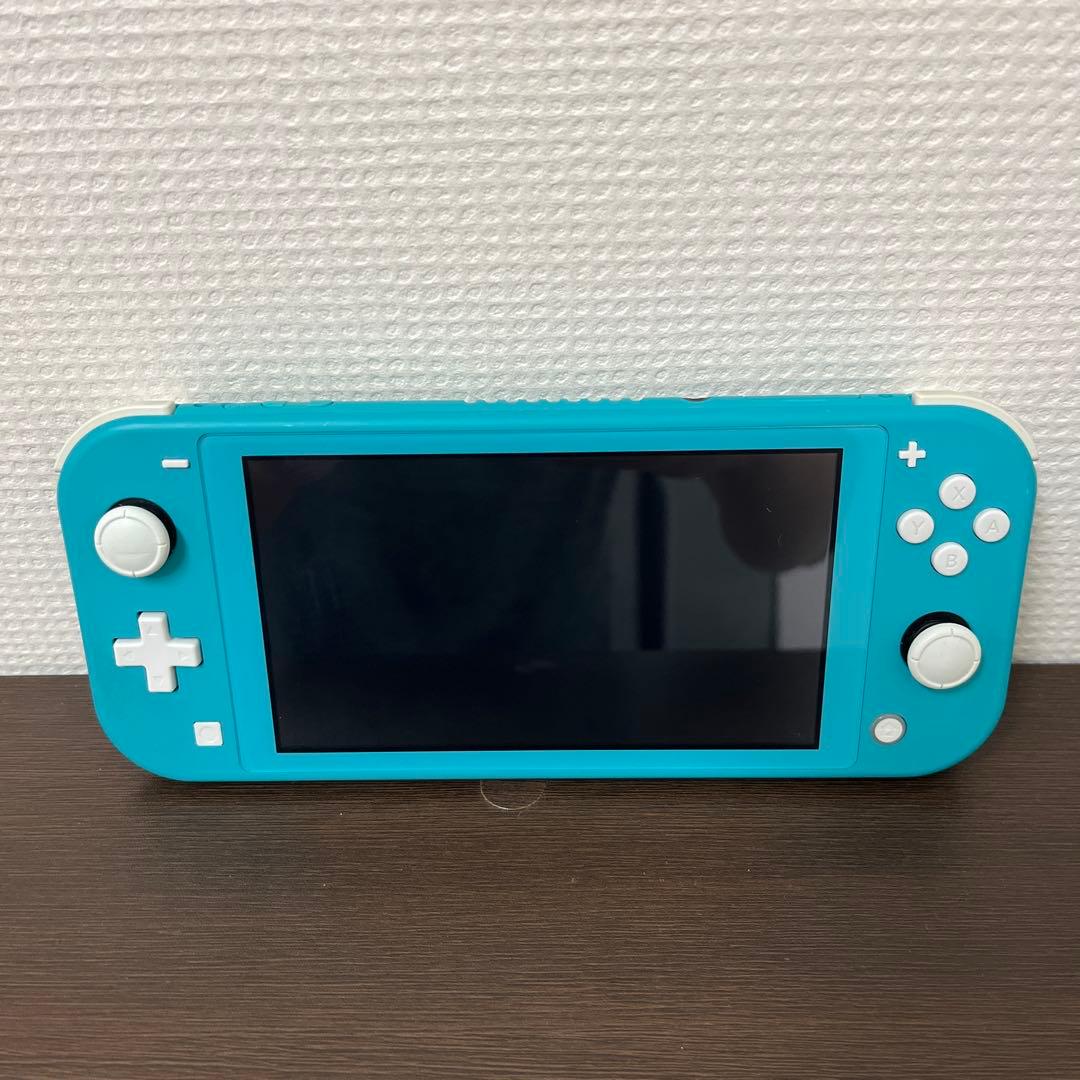 Nintendo Switch Lite ターコイズ　箱あり　充電器なし