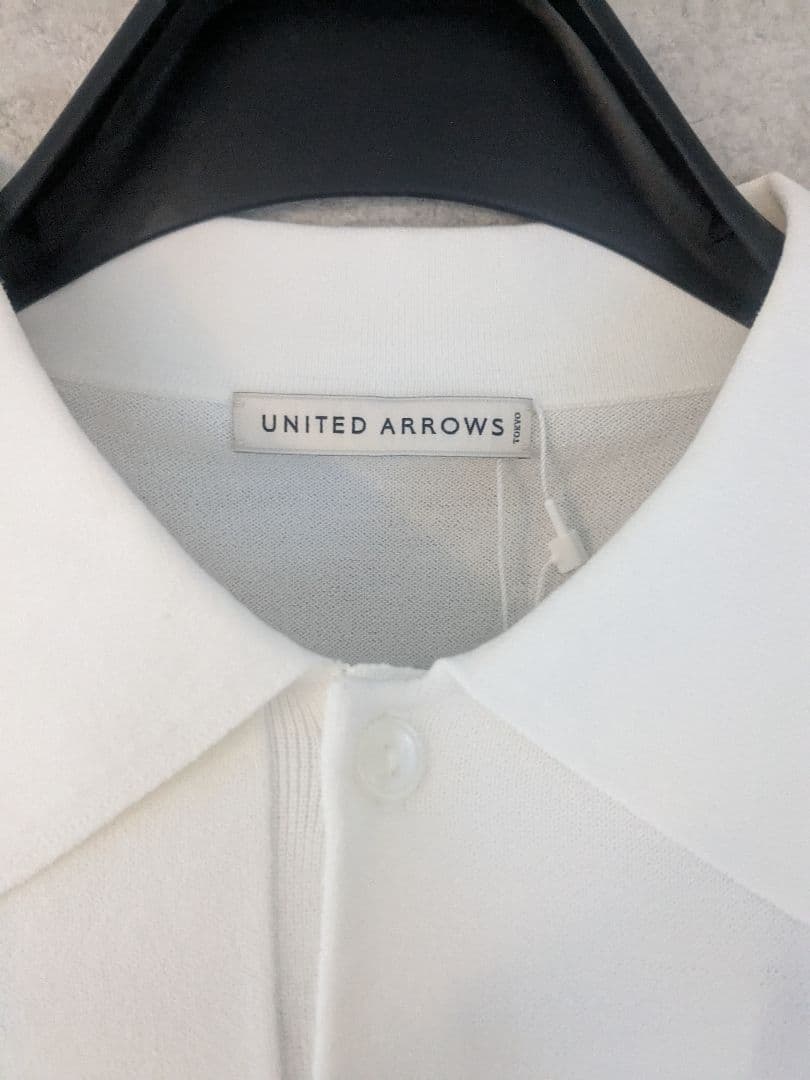 【新品未使用】UNITED ARROWS ニットポロシャツ M