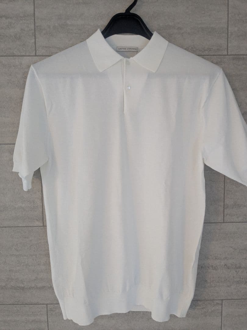 【新品未使用】UNITED ARROWS ニットポロシャツ M