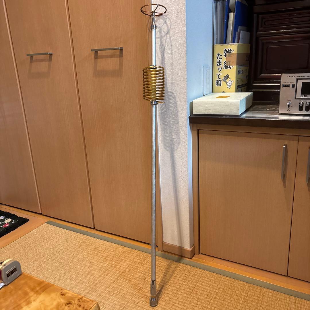 コイルアンテナ 金属製 デコトラ　ufoアンテナ 当時物CB無線