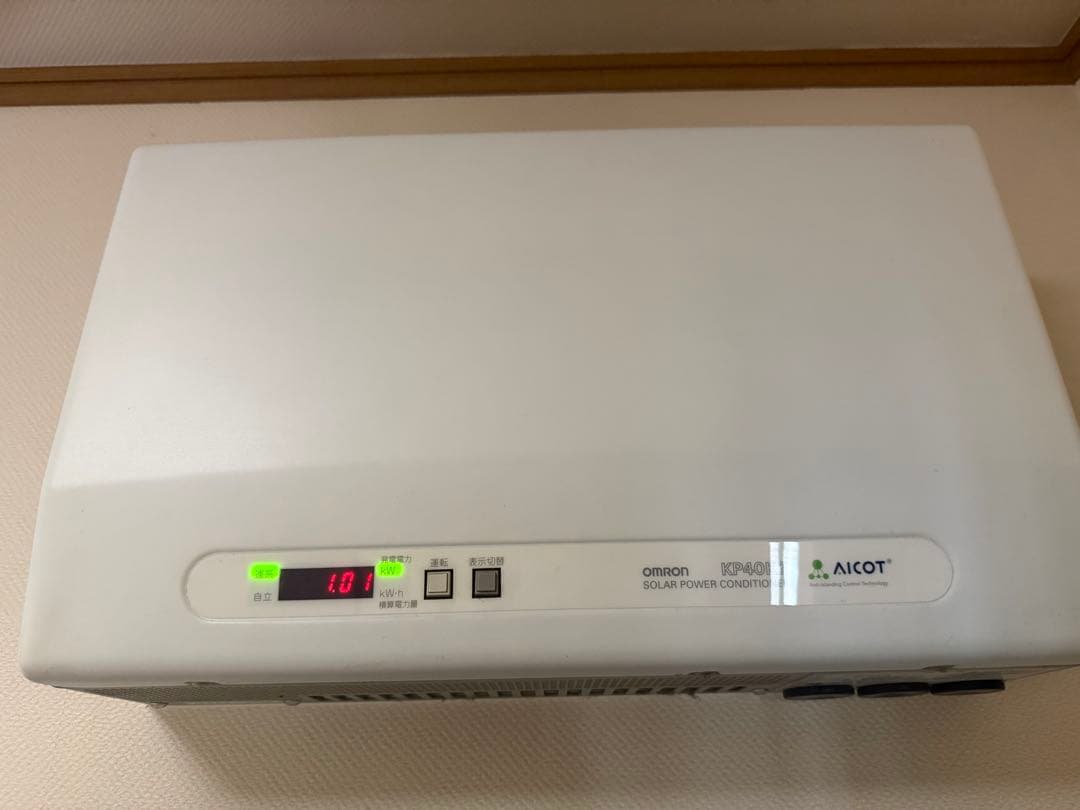 オムロン　パワーコンディショナー　パワコン　太陽光　KP40K2