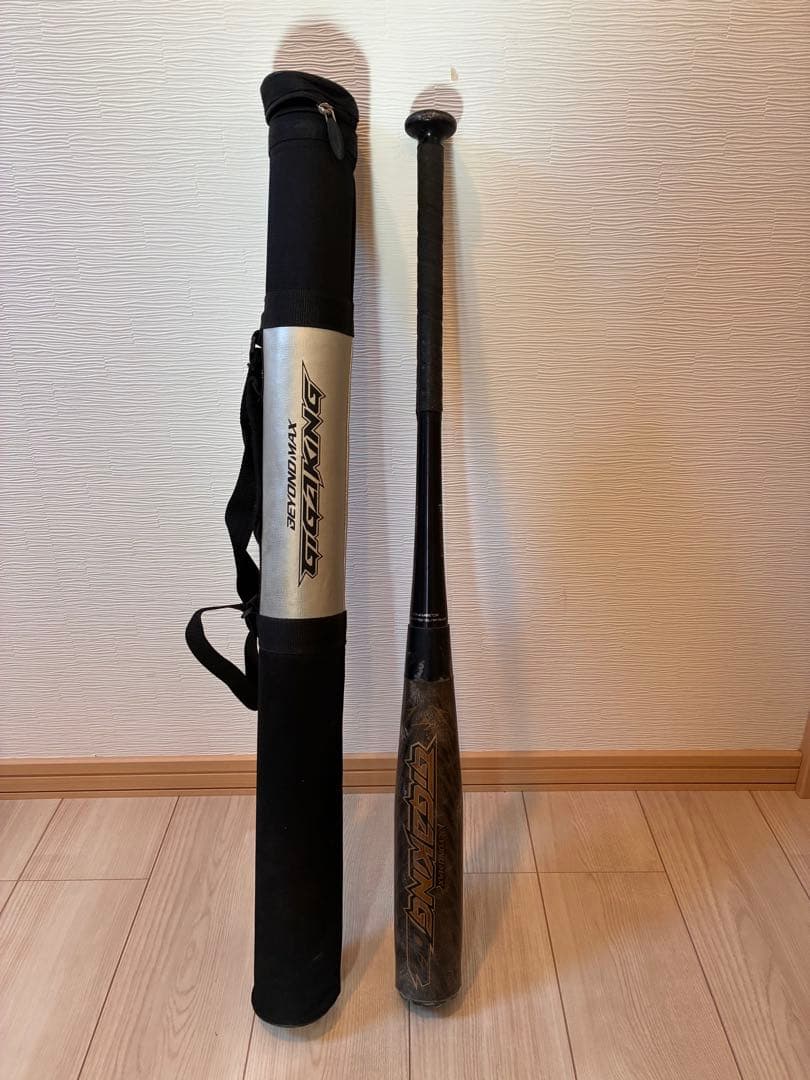 ビヨンドギガキング02 軟式バット バットケース付き