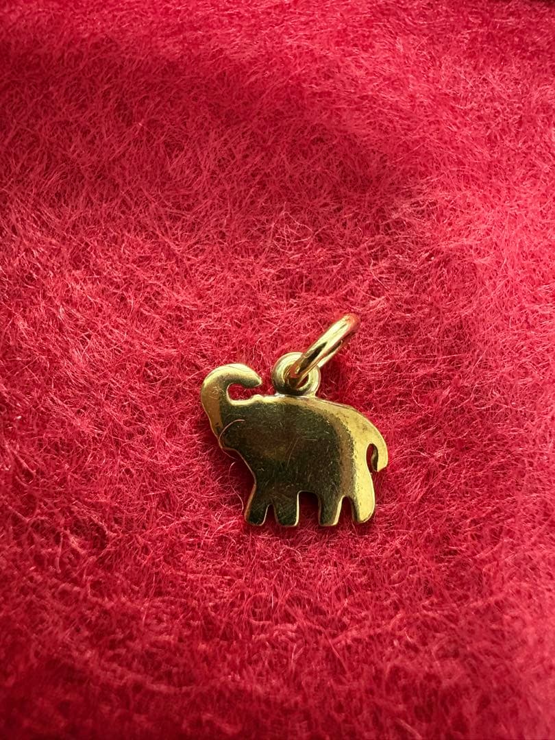 馬*様 ポメラート dodo エレファント　K18ペンダントトップ