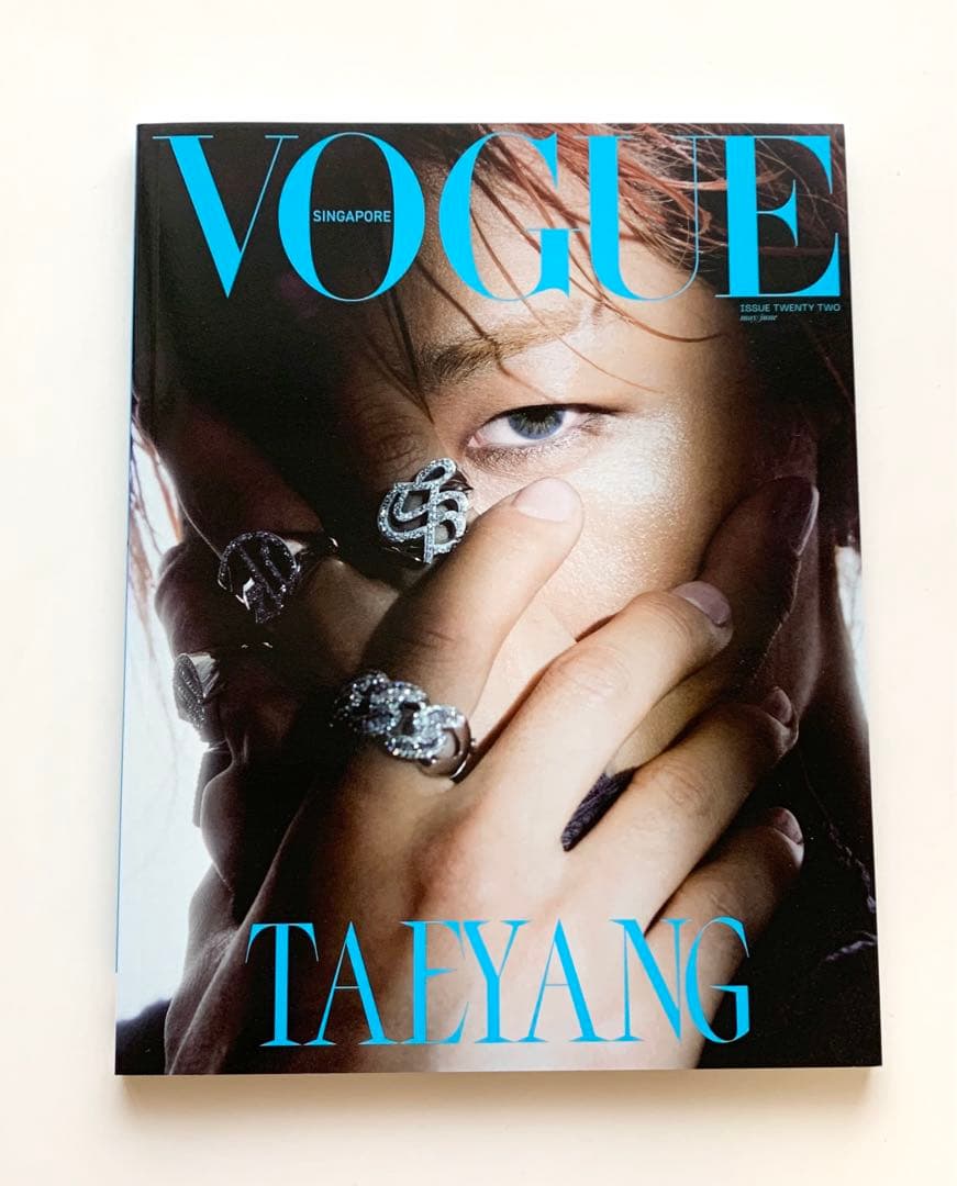 女性情報誌 Vogue Singapore June/July 2023 Taeyang