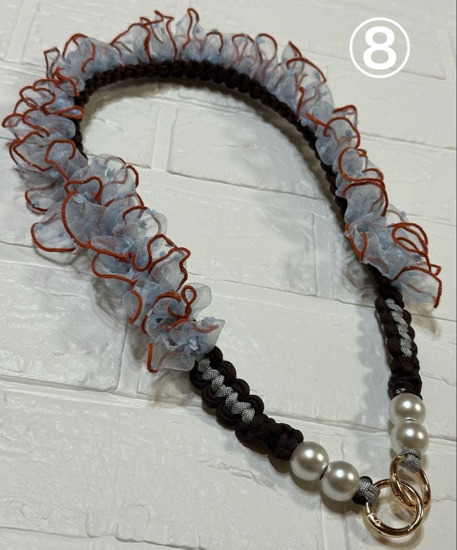 mami♪・*:.ღパラコード スマホハンドストラップ14点