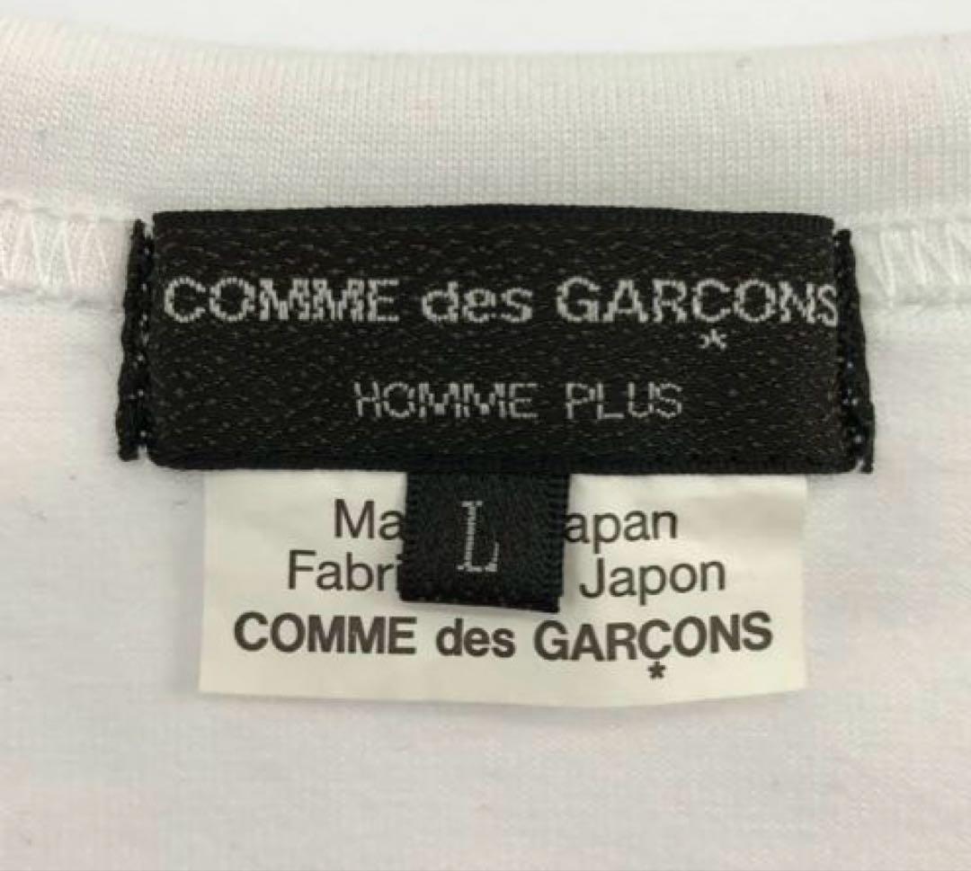 美品　COMME des GARCONS HOMME PLUS リップ　Tシャツ