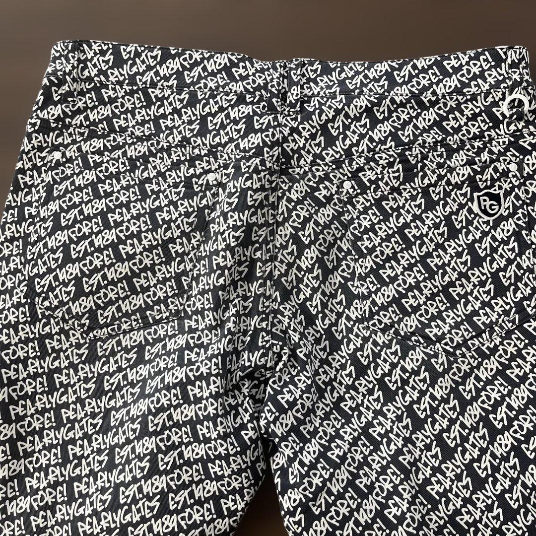 PG メンズパンツ ネイビー柄白　サイズ　7