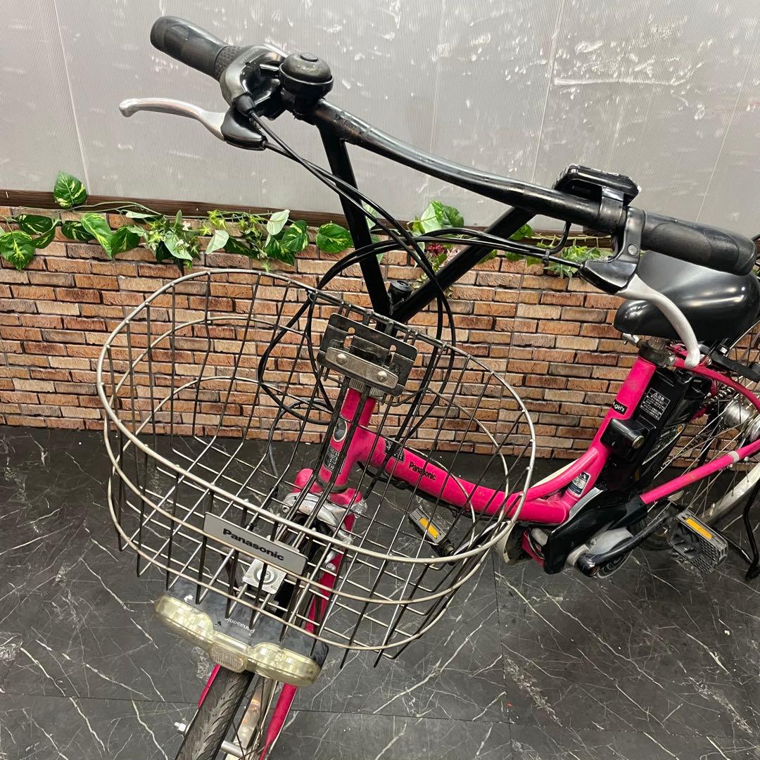 【112】電動自転車 Panasonic A.girl's ピンク 26インチ