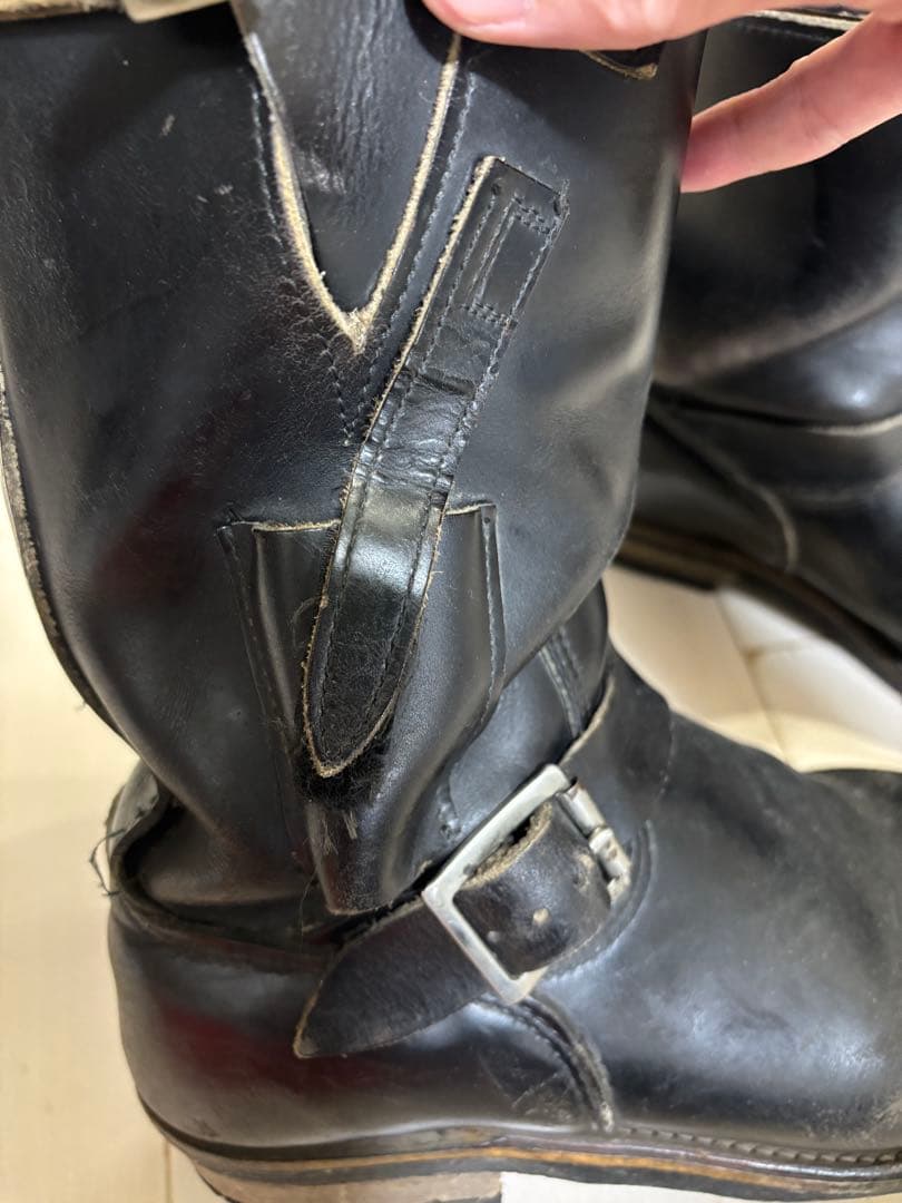 Red Wing エンジニアブーツ ナイフポケット、ポケット有り