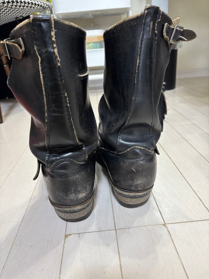 Red Wing エンジニアブーツ ナイフポケット、ポケット有り