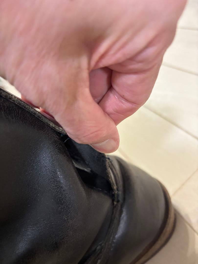 Red Wing エンジニアブーツ ナイフポケット、ポケット有り