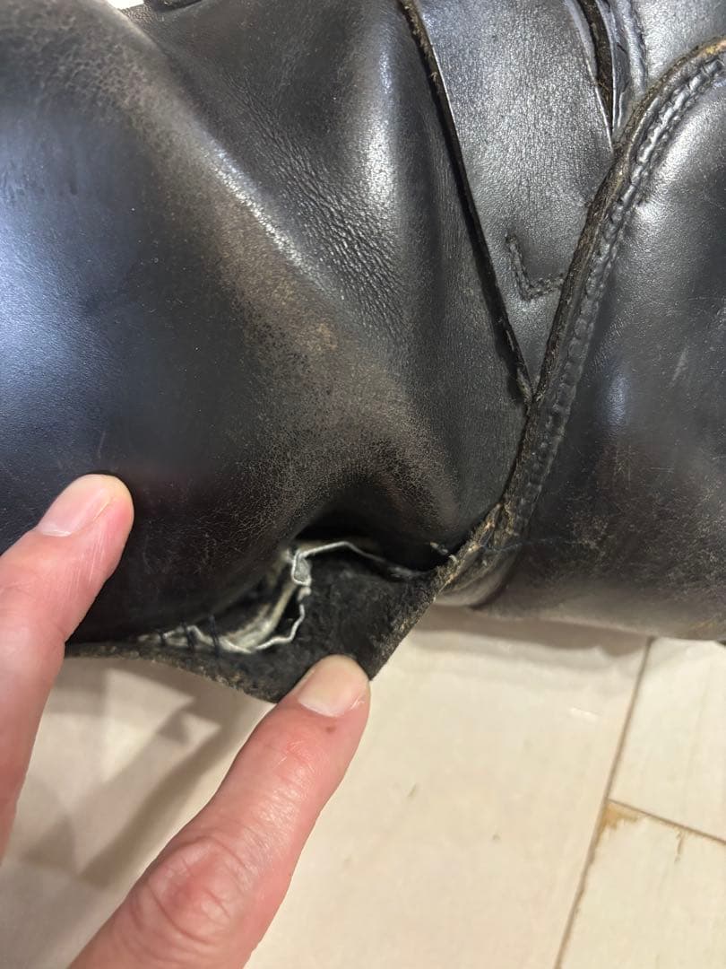 Red Wing エンジニアブーツ ナイフポケット、ポケット有り