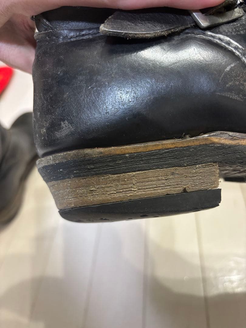 Red Wing エンジニアブーツ ナイフポケット、ポケット有り