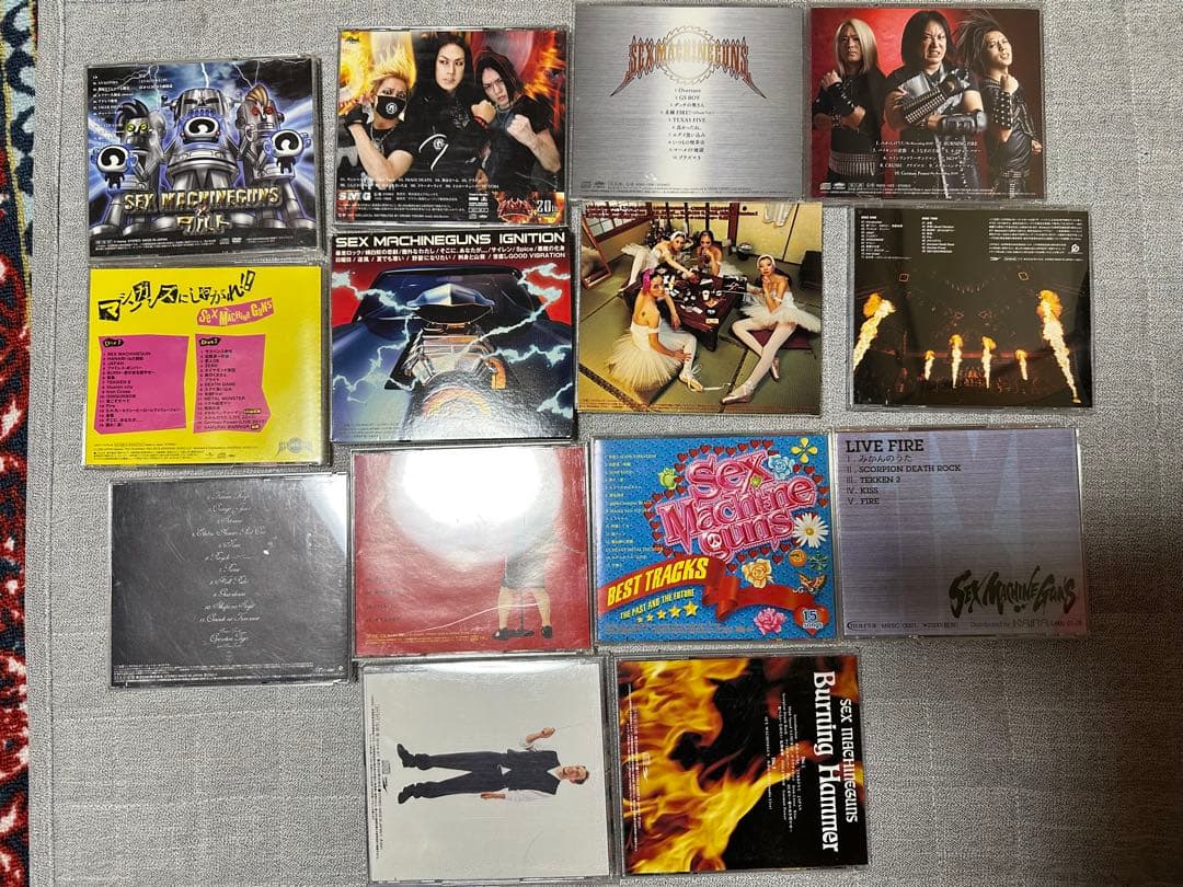 SEX MACHINEGUNS CDまとめ売り　バラ売り不可 オマケ付き