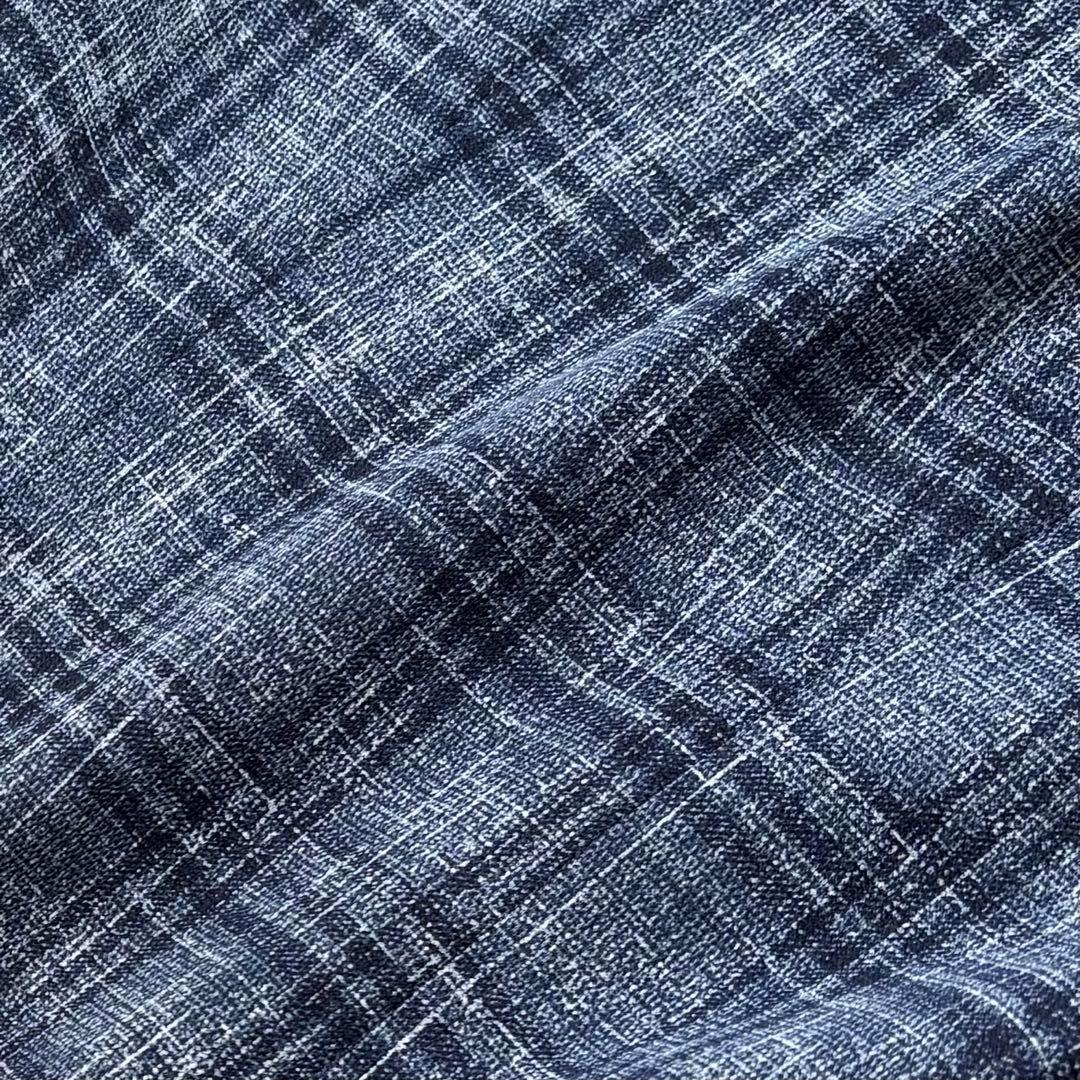 未使用級 22年♡レリアン プラスハウス ノーカラー ジャケット チェック 13