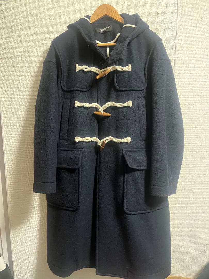 UNDERCOVER ダッフルコート ネイビー