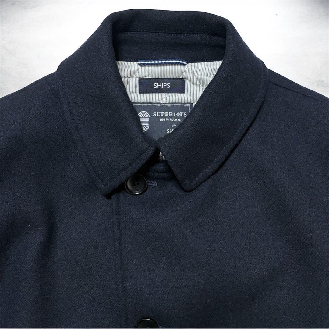 【極美品】SHIPS メルトンジャケット super140s M