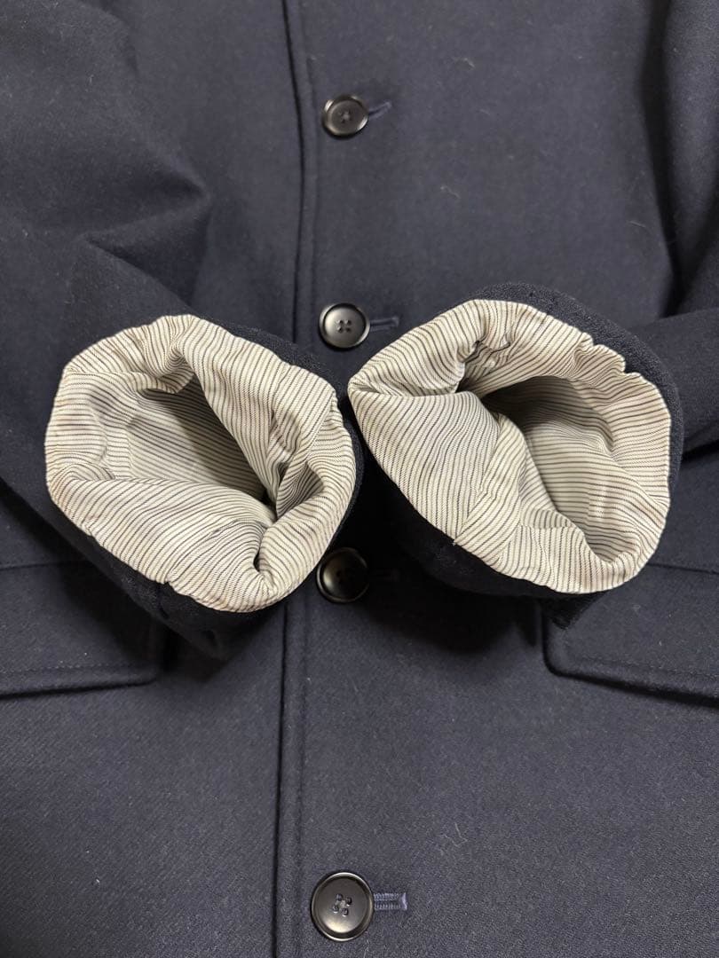 【極美品】SHIPS メルトンジャケット super140s M