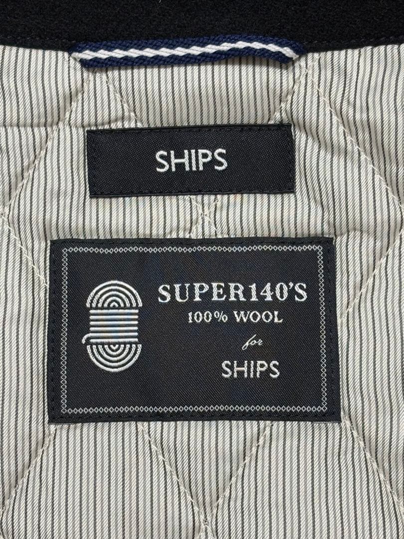 【極美品】SHIPS メルトンジャケット super140s M
