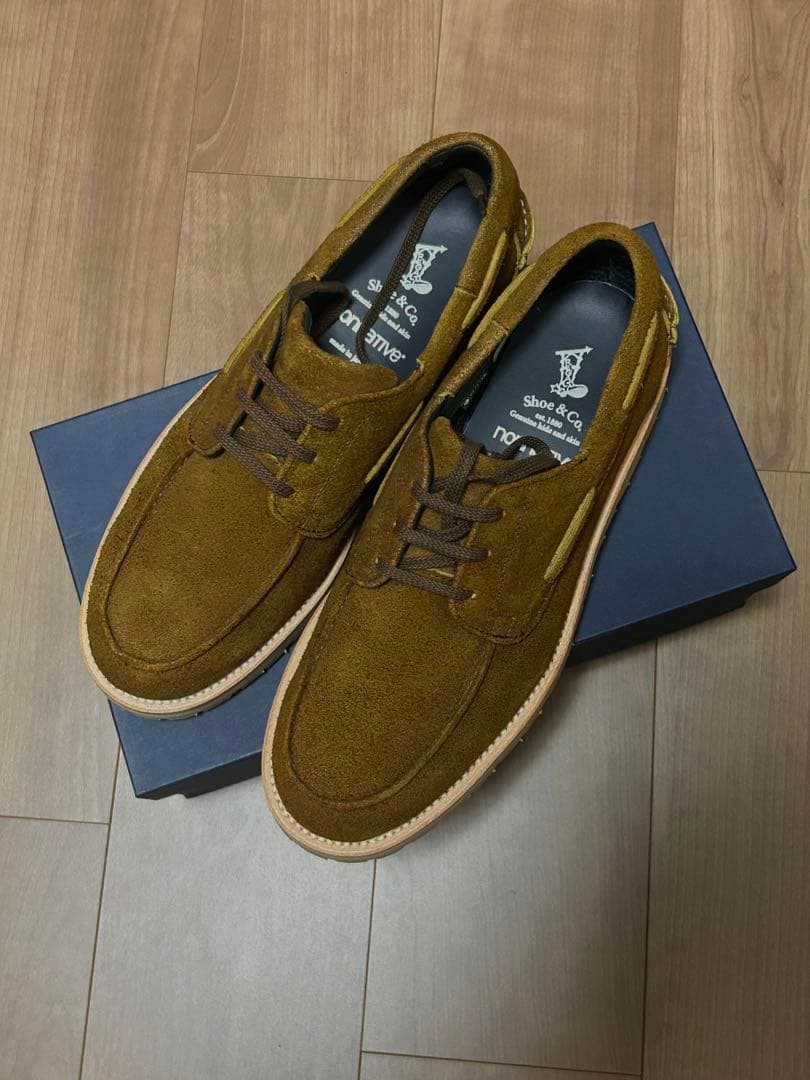 靴 nonnative regal MARINER MOC SHOES UK7.5