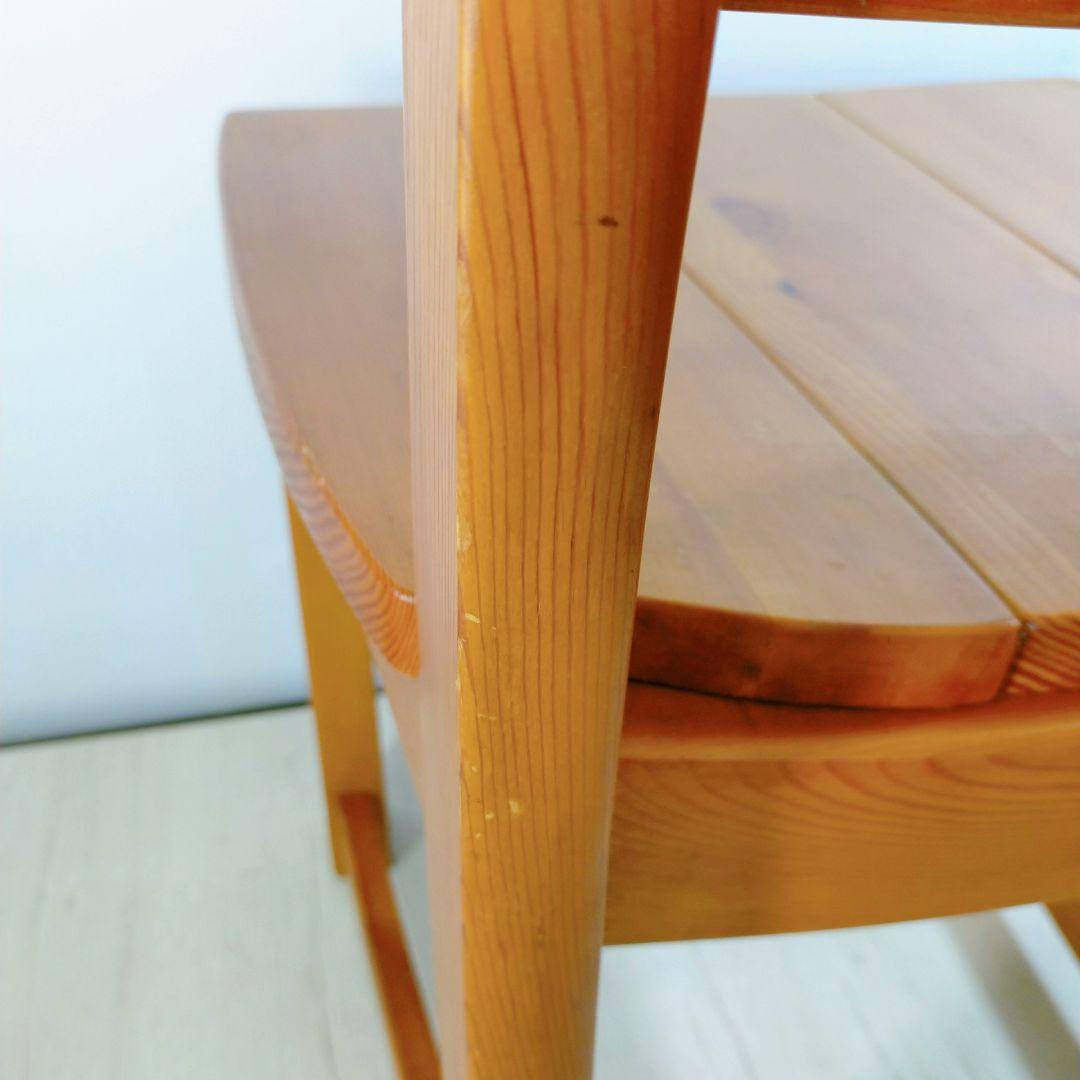 木製　ダイニングチェア　2脚セット