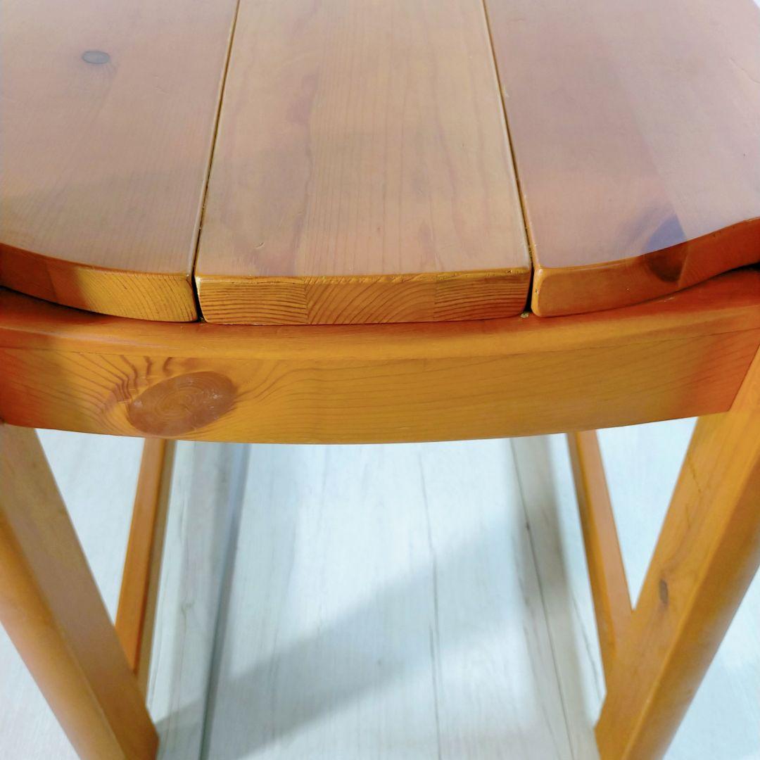 木製　ダイニングチェア　2脚セット