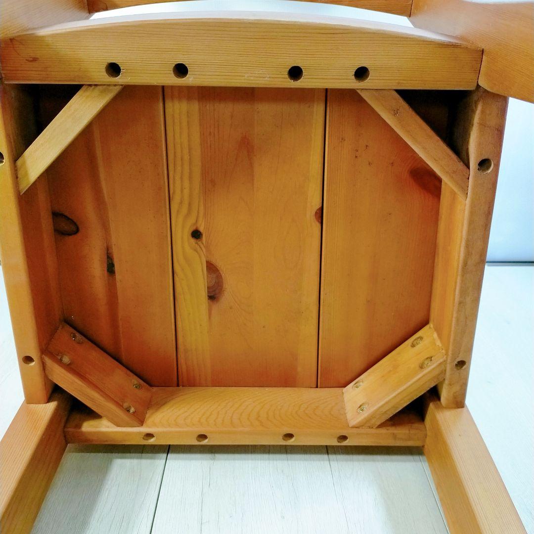 木製　ダイニングチェア　2脚セット