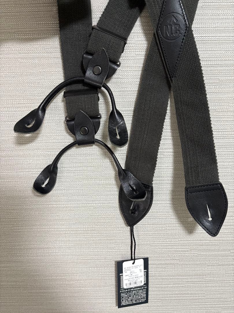 【極美品】NigelCabournUSArmyサスペンダーナイジェルケーボン