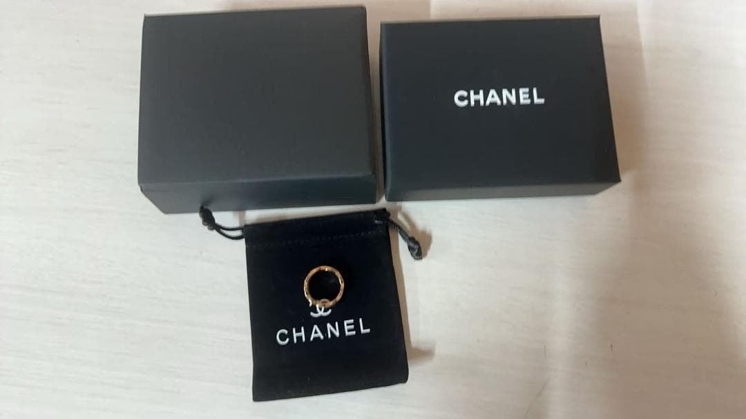 VIP顧客・シャネル CHANEL リング T52（7 号）ジオメトリックカット