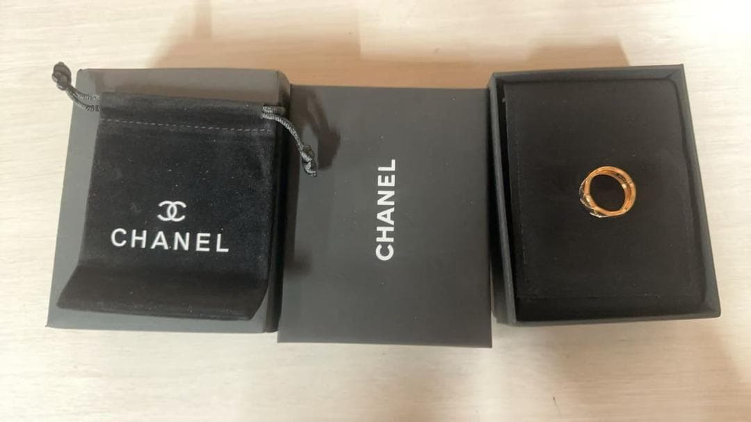 VIP顧客・シャネル CHANEL リング T52（7 号）ジオメトリックカット