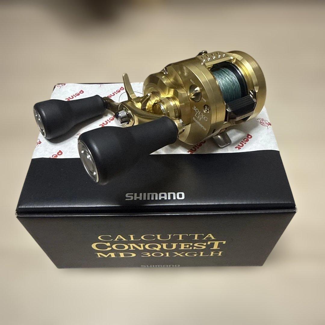シマノ　23カルカッタコンクエストMD 301XGLH