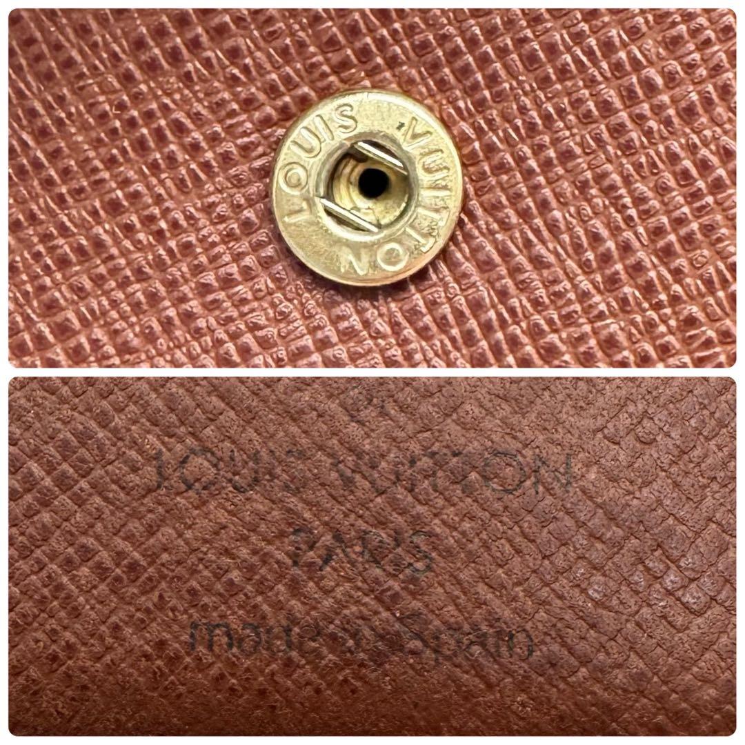 美品✨️ルイヴィトン　モノグラム　ポルトフォイユ　マルコ　財布　二つ折り財布