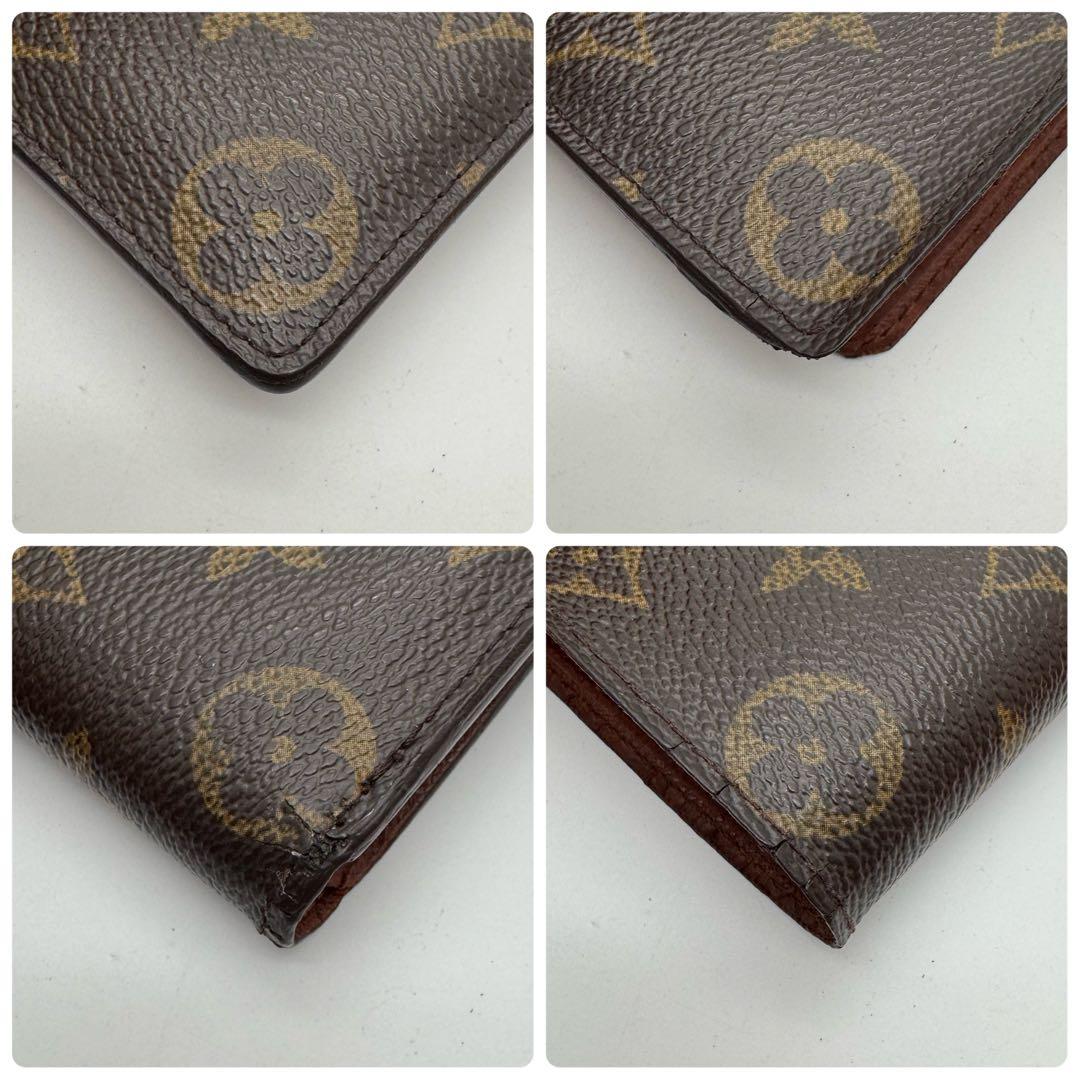 美品✨️ルイヴィトン　モノグラム　ポルトフォイユ　マルコ　財布　二つ折り財布