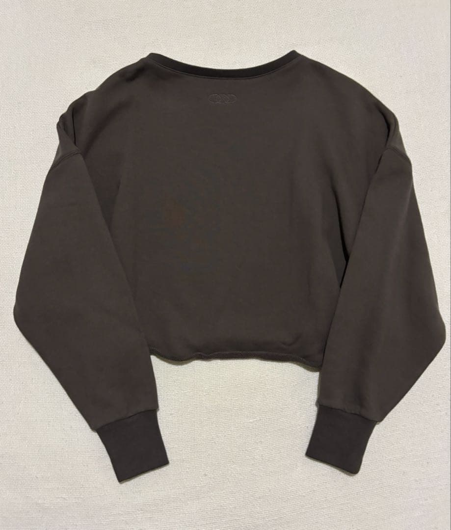conte コンテ　クロップド プルオーバースウェット