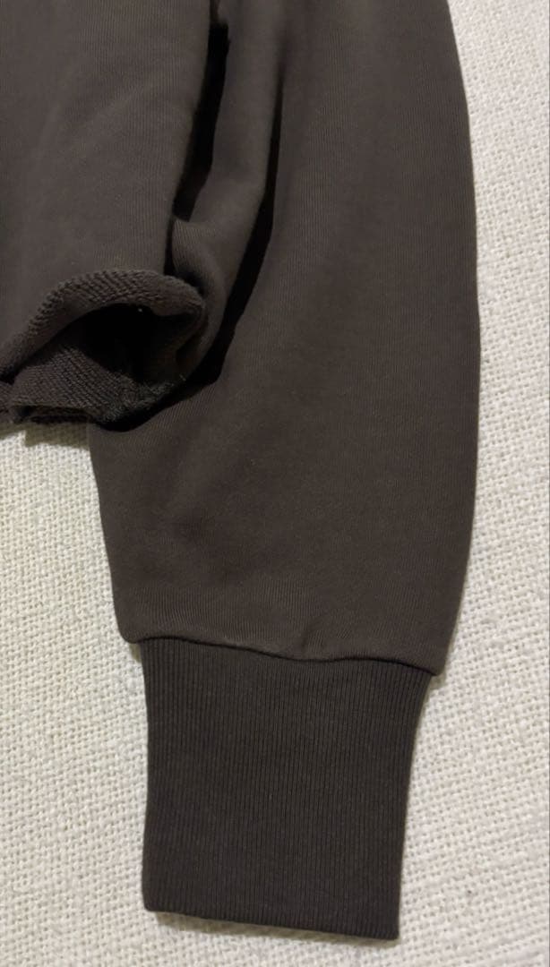 conte コンテ　クロップド プルオーバースウェット