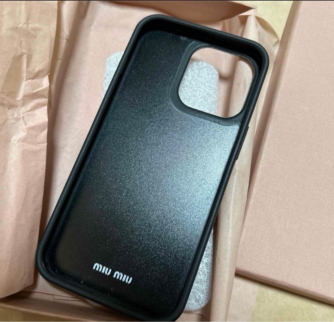MIU MIU iPhone用ケース ピンク　iPhone14pro