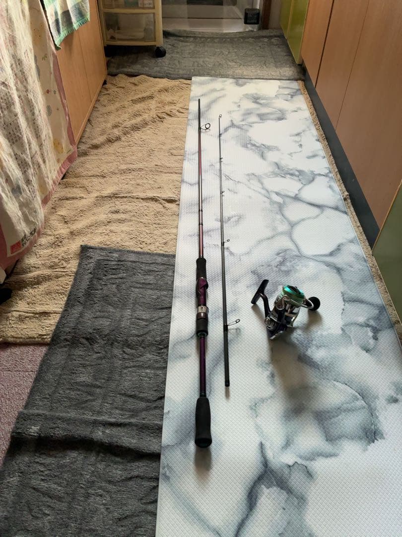 ロッド　ダイワエメラルダスST86M リール　エメラルダスINF2506